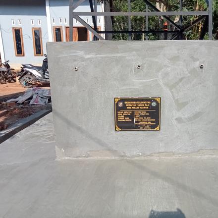 Pembangunan sumur bor dsn 04 